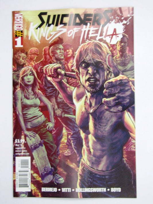 Vertigo Comics: SUICIDERS: KINGS OF HELLA #1 MAY 2016 # 8I68