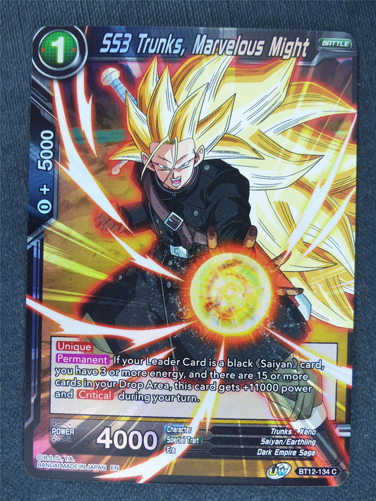 SS3 Trunks Marvelous Might Foil #MC