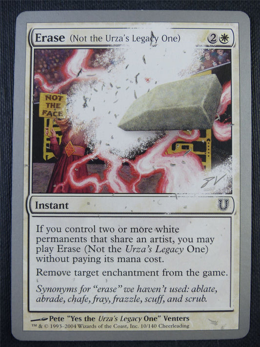 Erase Not the Urza's Legacy One - Mtg Card #9E1
