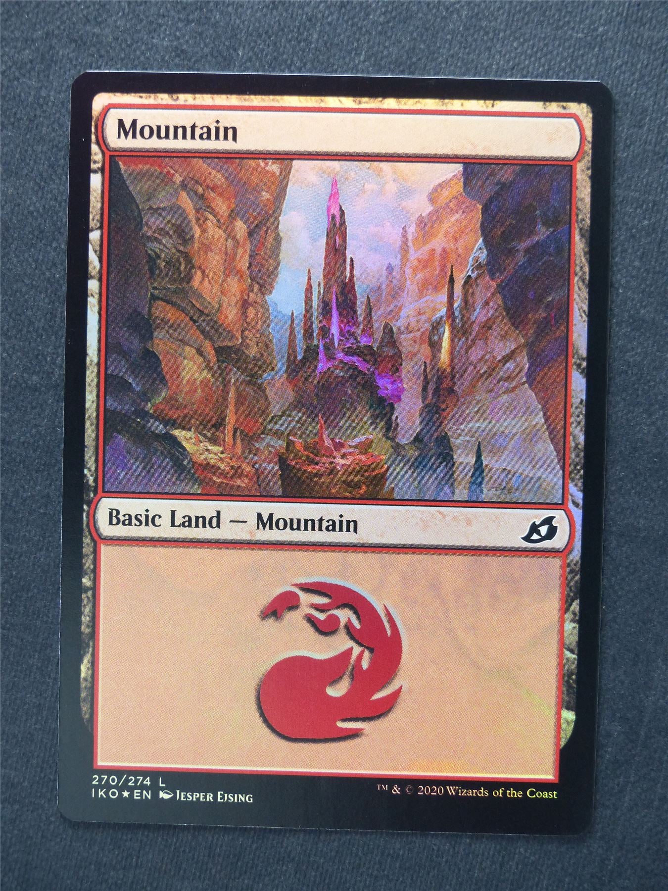 Mountain 270/274 Foil - Mtg Magic Cards #YY