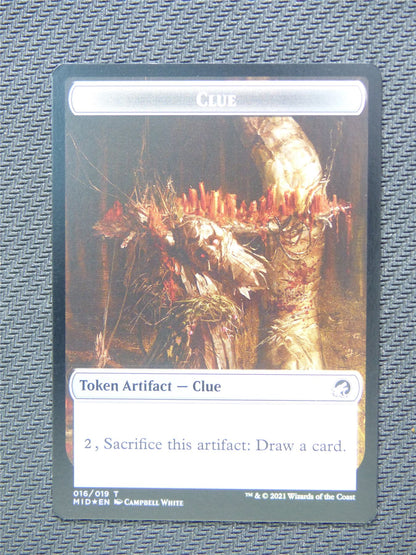 Bird and Clue Foil Token - Innistrad - Mtg Card #3HH