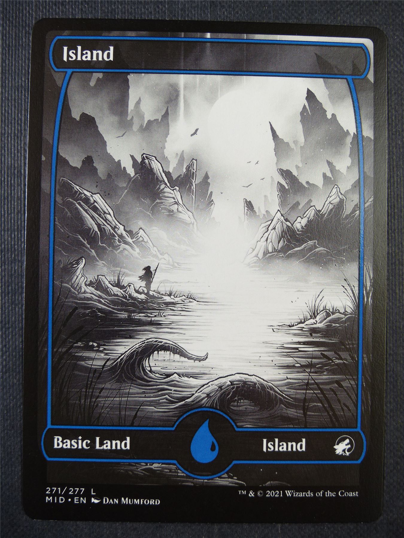 Island 271/277 Full art - Mtg Card #6ZT