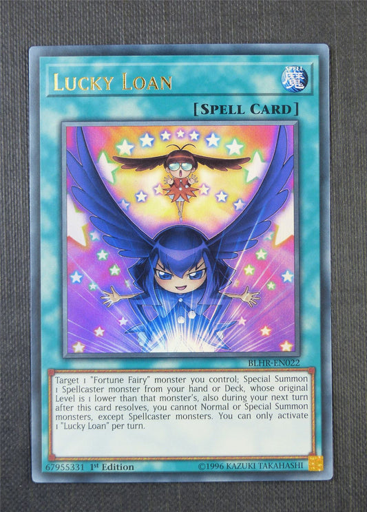 Lucky Loan BLHR 1st Ed - Ultra Rare - Yugioh Card #7EX