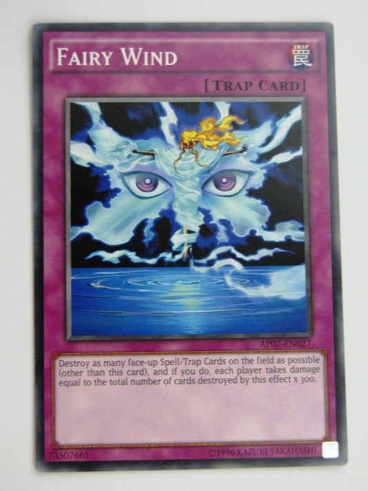 Yugioh Cards: FAIRY WIND AP07 # D99