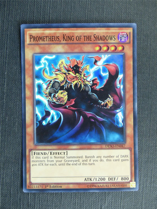 Prometheus King of the Shadows DESO Super Rare - 1st ed - Yugioh Cards #10P