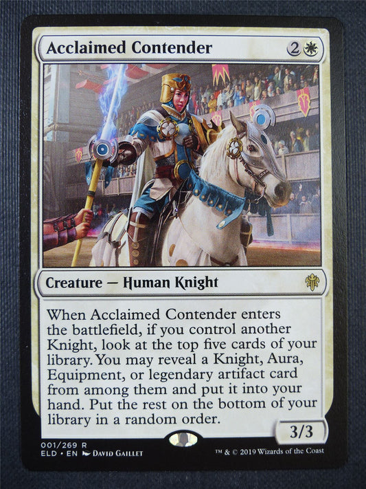 Acclaimed Contender - Mtg Card #71Q