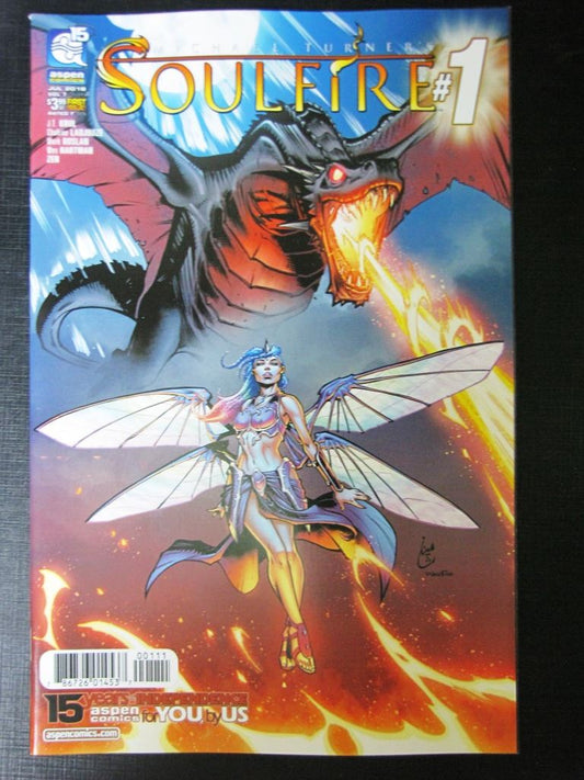 Soulfire #1 - July 2018 - Aspen Comics # G21