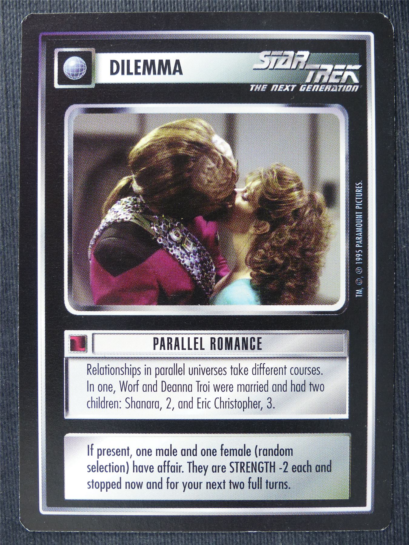 Parallel Romance - NG - Star Trek Cards #167