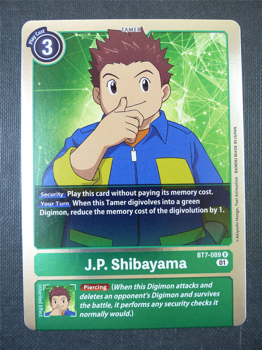 J.P. Shibayama BT7-089 R - Digimon Card #1ZG