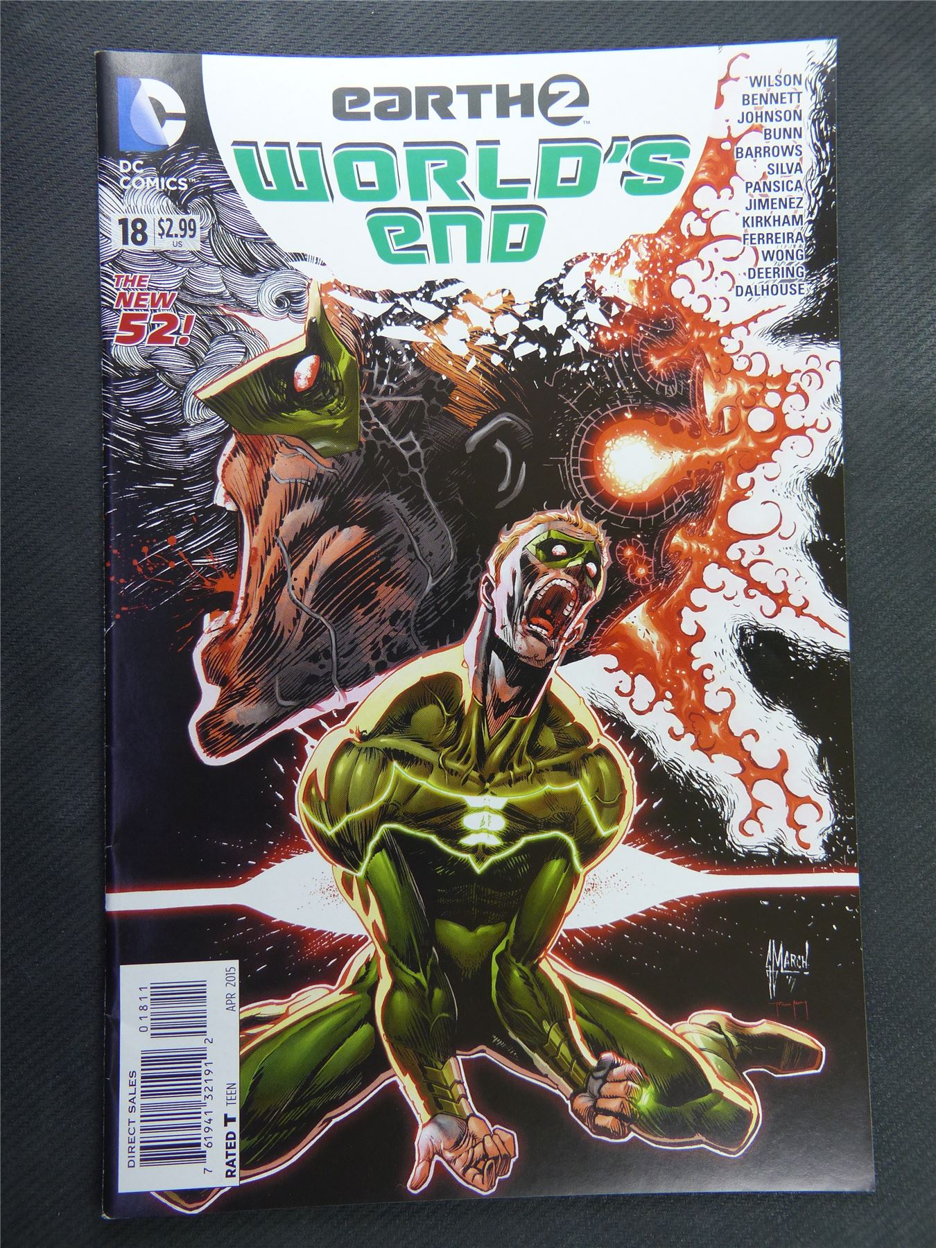 EARTH 2 - Worlds End #18 - DC Comic #16L