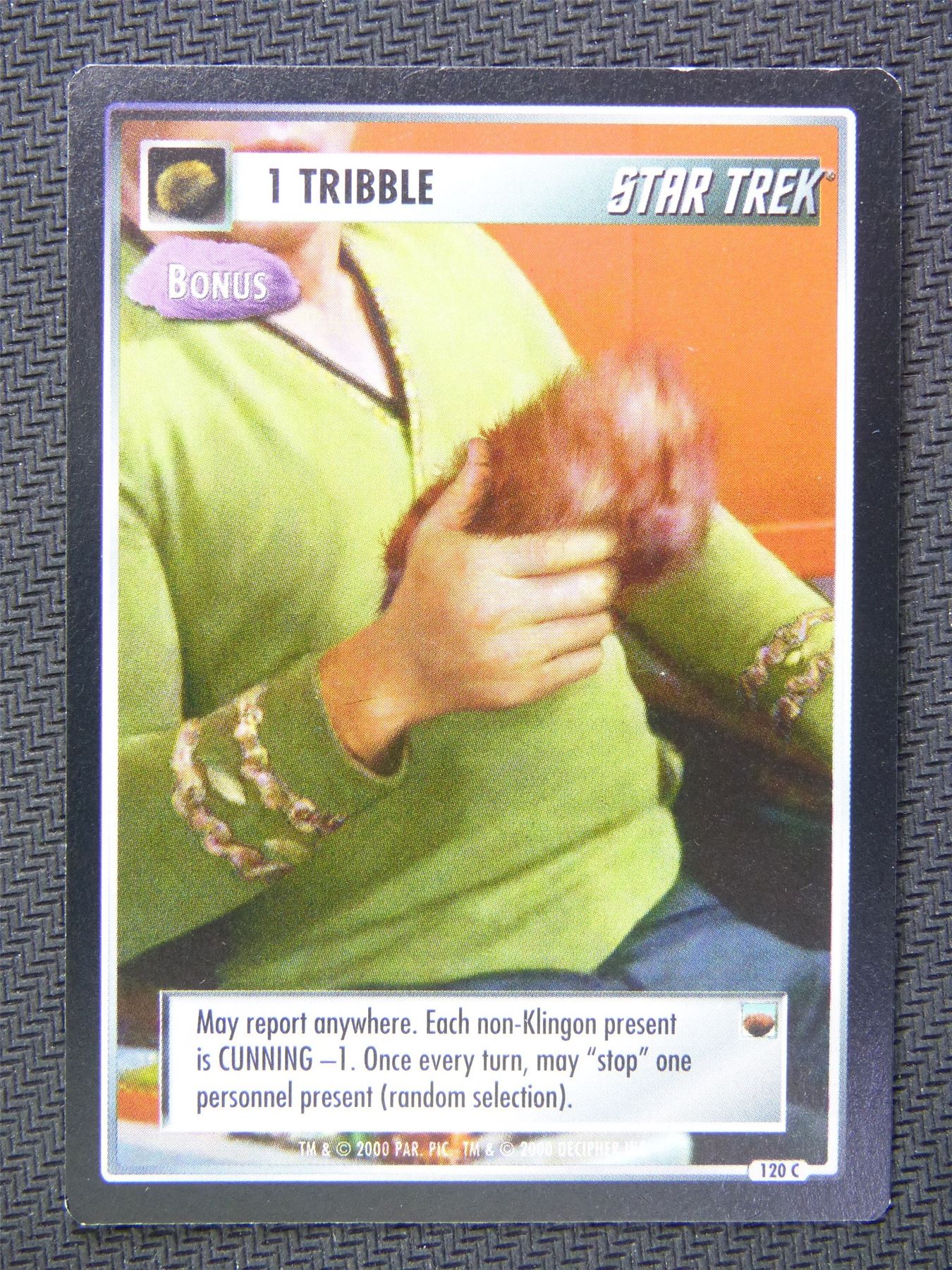 One Tribble Bonus - Star Trek CCG #5BF