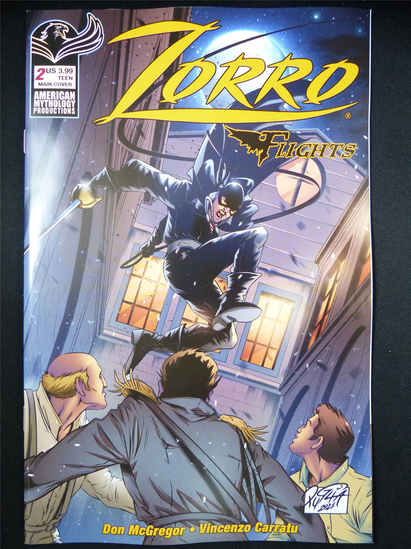 ZORRO: Flights #2 - Mar 2023 Mythology Comic #Y3