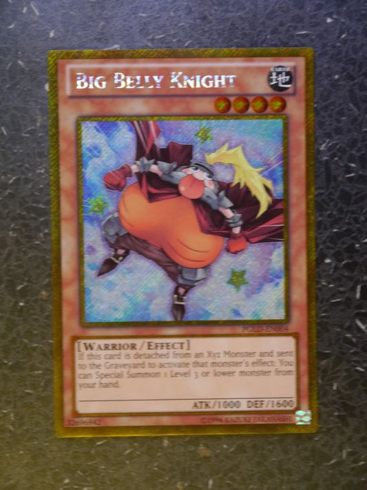 Yugioh Cards:BIG BELLY KNIGHT PGLD GOLD RARE # 2H42