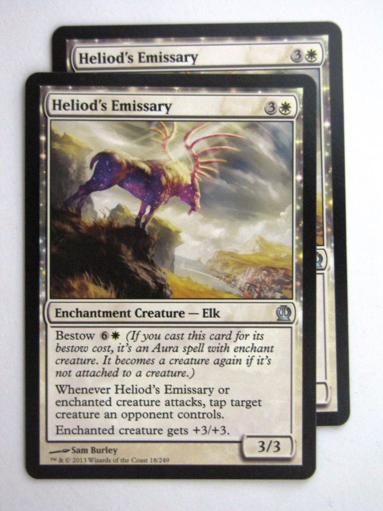 MTG Magic Cards: HELIOD'S EMISSARY x2 Theros # 24D87