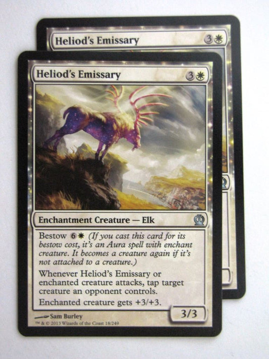 MTG Magic Cards: HELIOD'S EMISSARY x2 Theros # 24D87