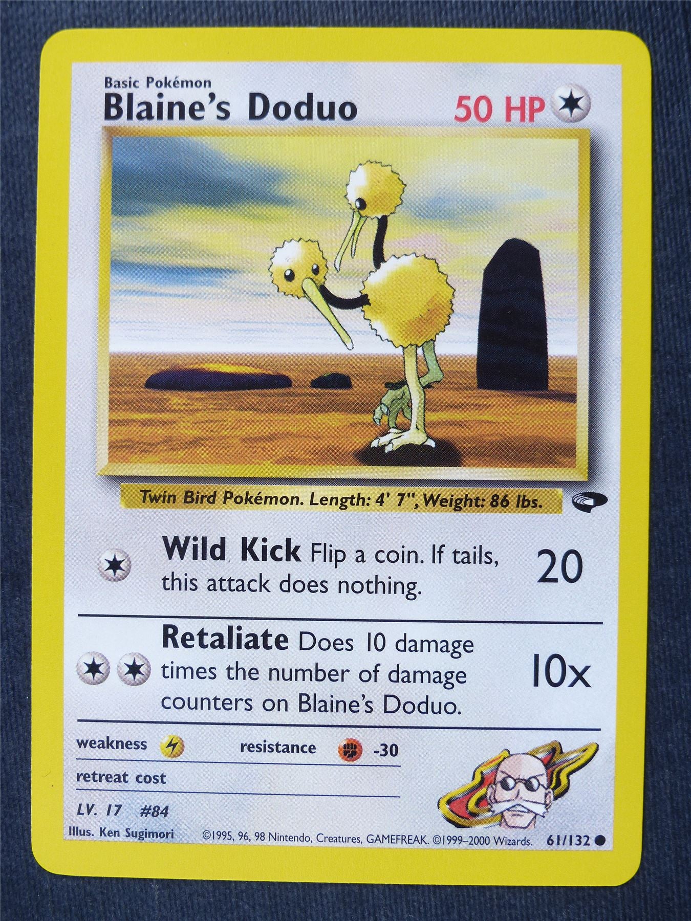 Blaine's Duduo 61/132 - Pokemon Cards #L6