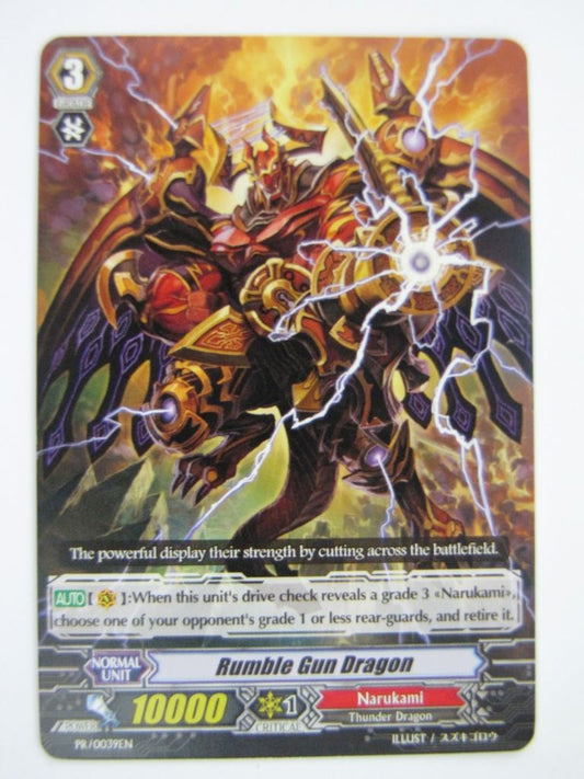 Vanguard Cards: RUMBLE GUN DRAGON Promo # 4I69