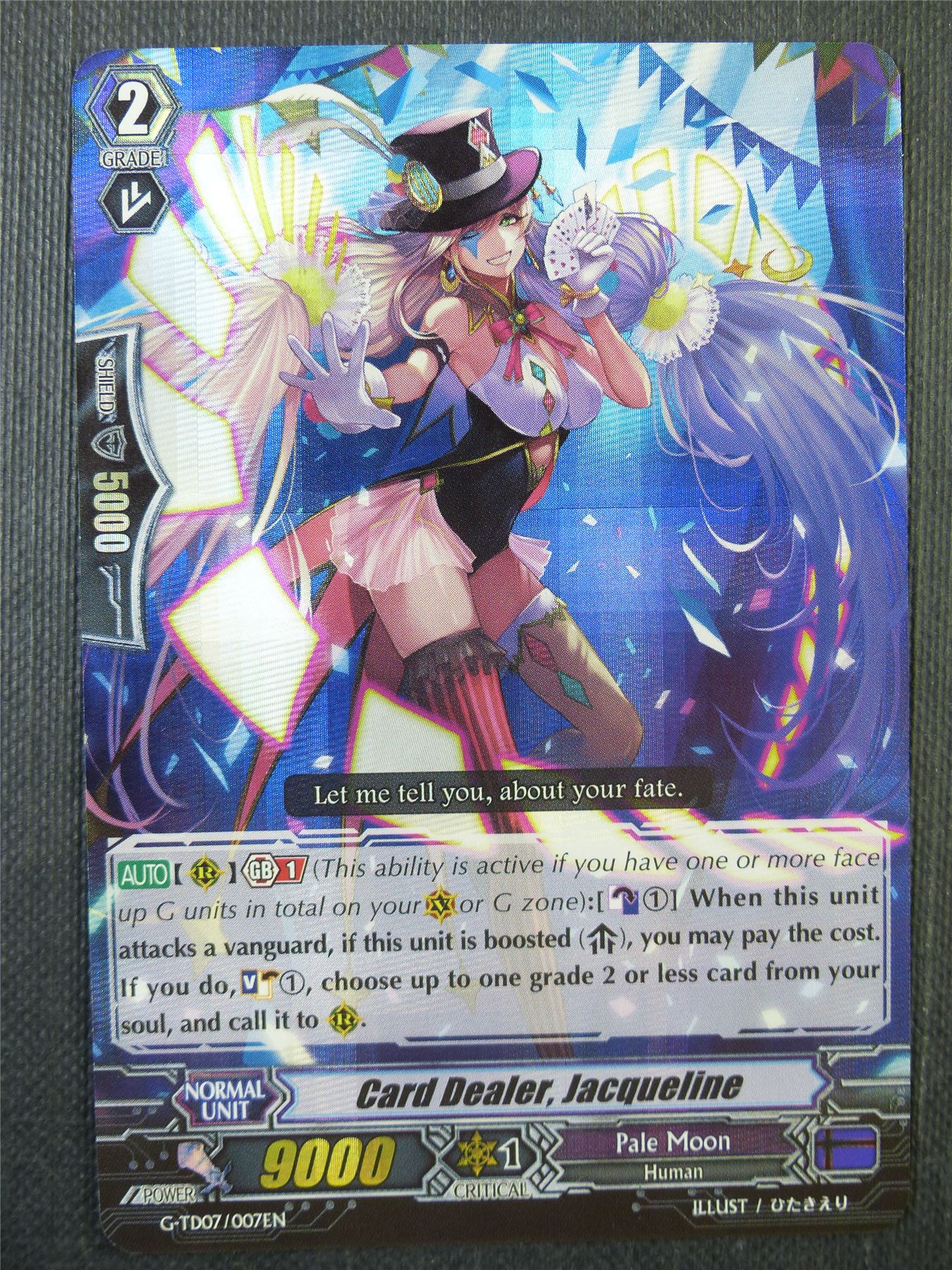 Card Dealer Jacqueline G-TD07 - Vanguard Card #6PK