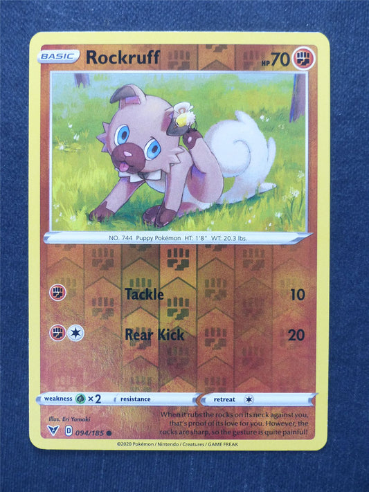 Rockruff 094/185 Reverse - Vivid Voltage