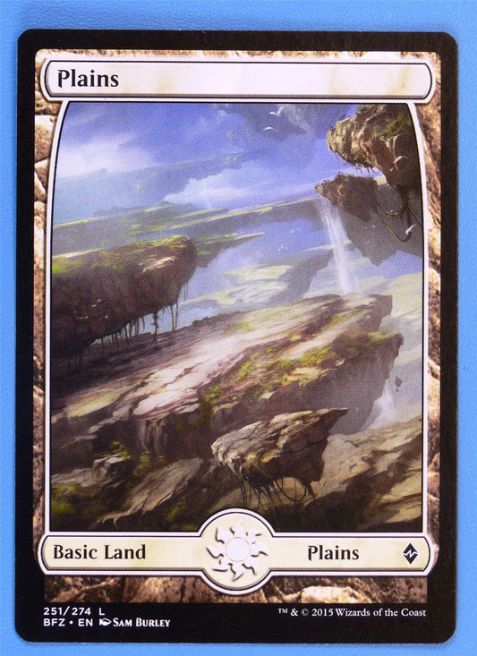 Plains - Full Art - Mtg Card # 2I56