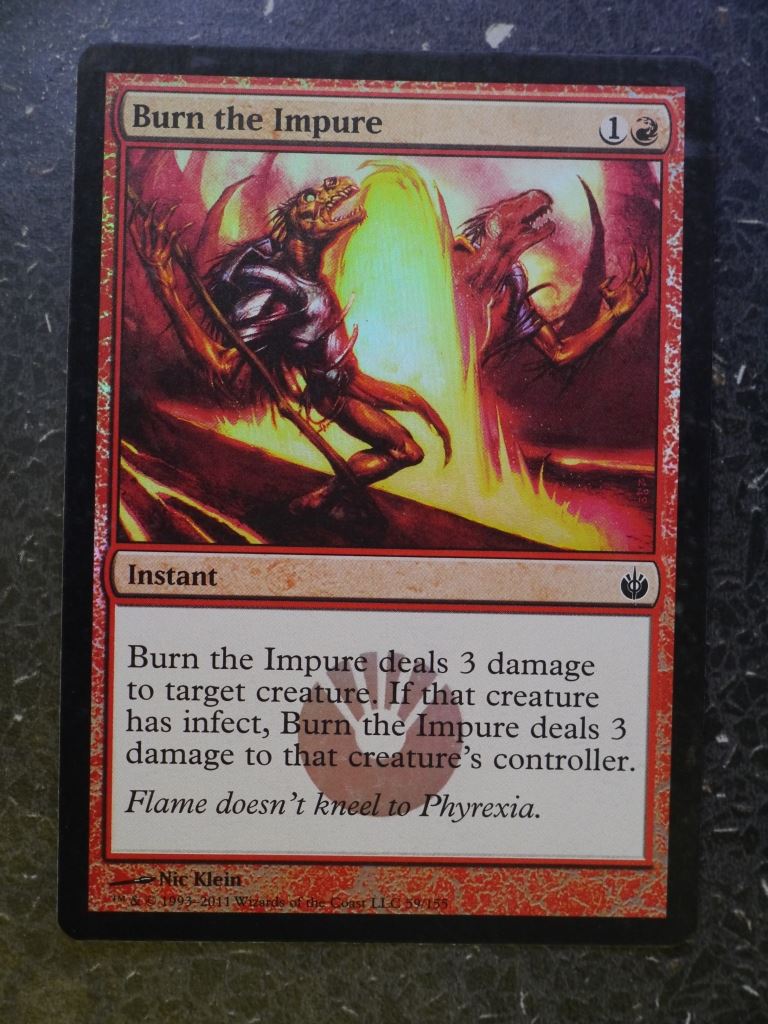 MTG Cards: BURN THE IMPURE FOIL # 5D79