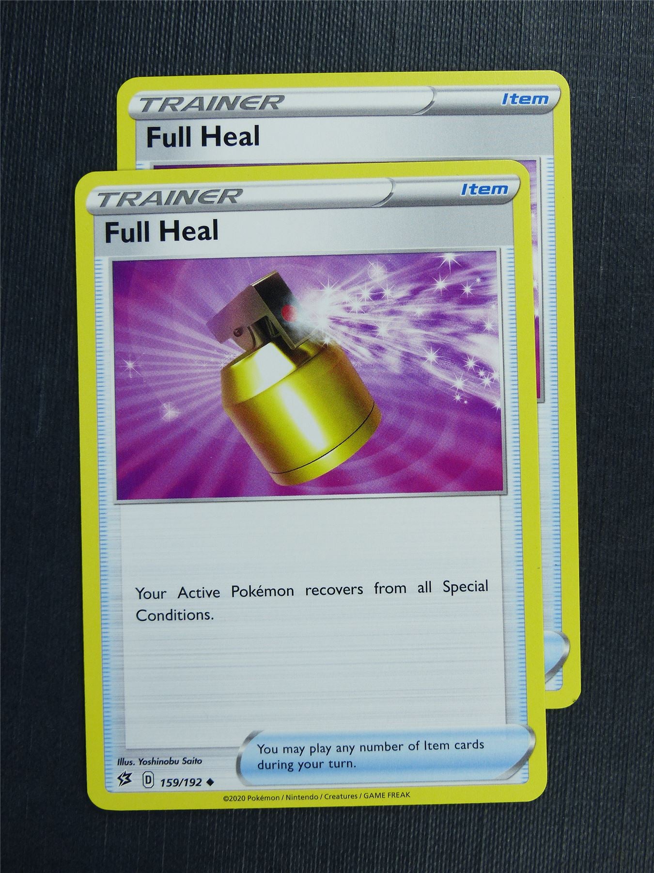 Full Heal 159/192 x2 - RCL - Pokemon Card  #3LC