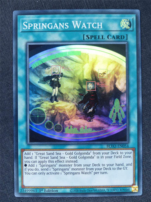 Springans Watch Super Rare - Yugioh Cards #WL