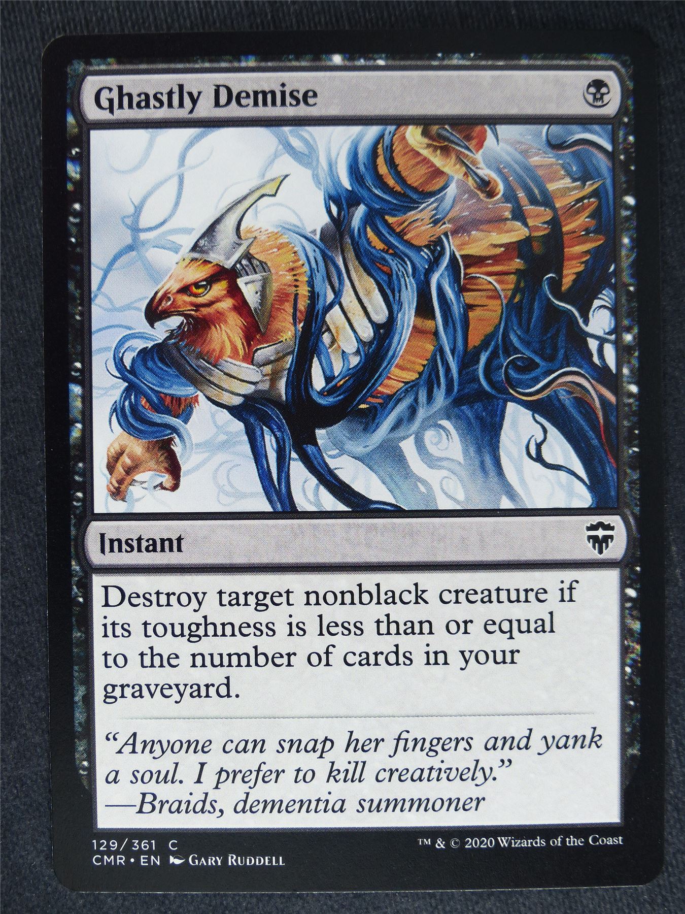 Ghastly Demise - Mtg Magic Cards #2C