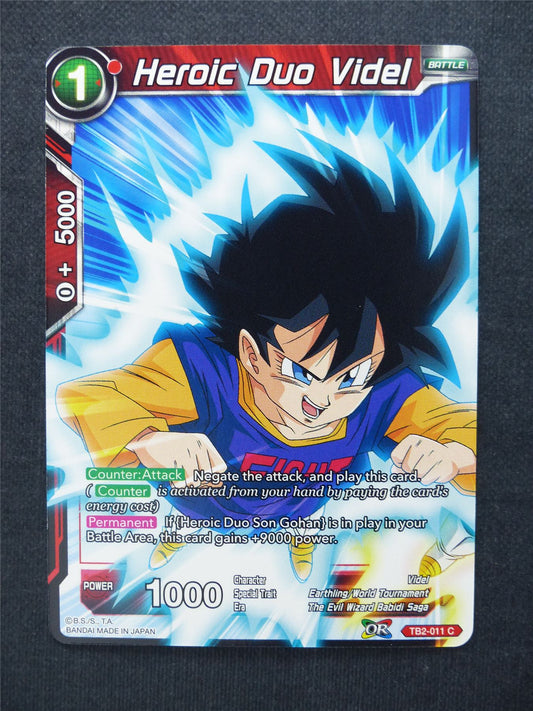 Heroic Duo Videl - Dragon Ball Super Cards #9D