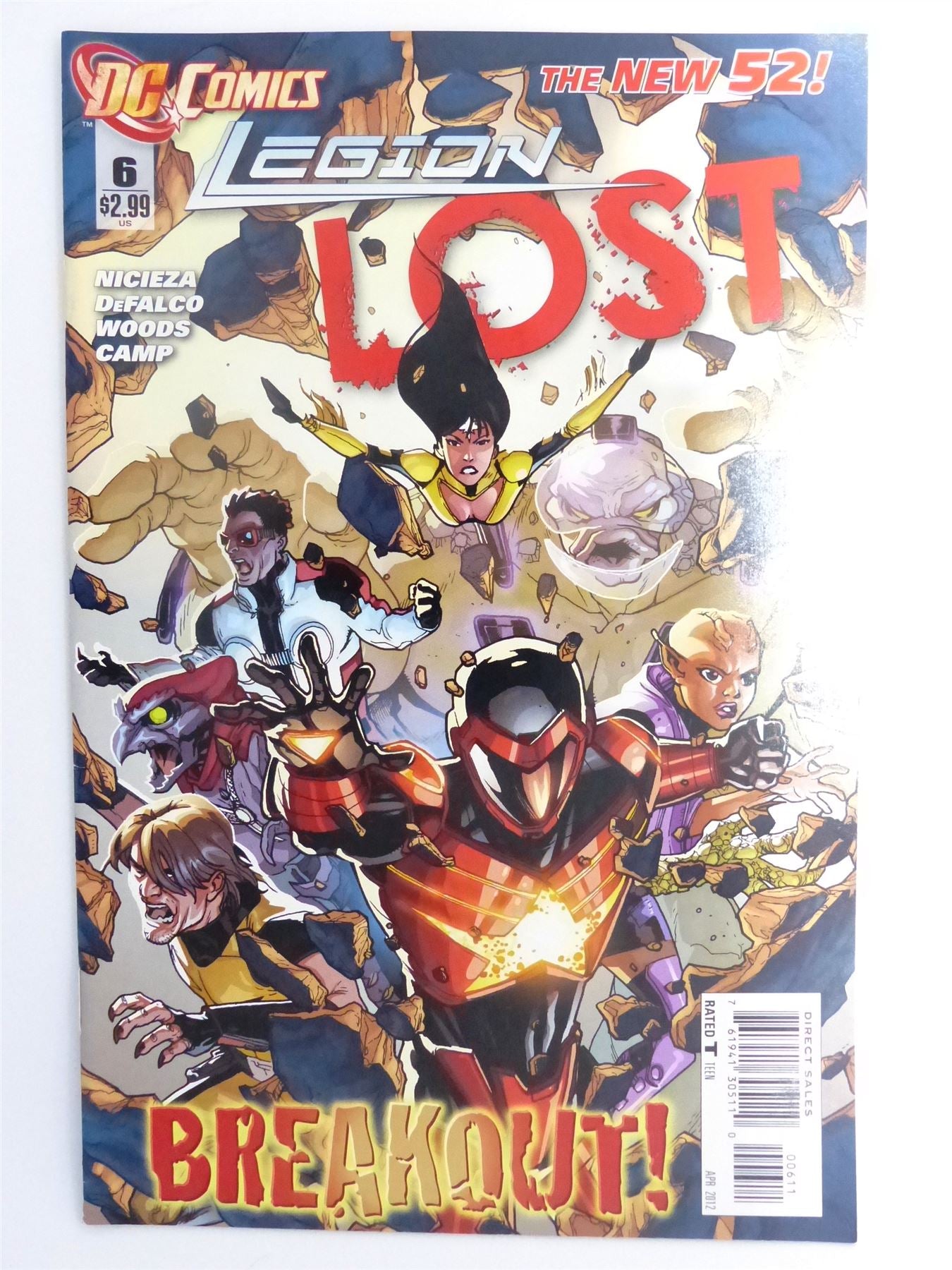 Legion Lost #6 - DC - Comic # 2A74