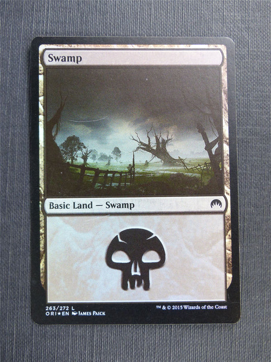 Swamp 263/272 Foil - Mtg Magic Cards #53N