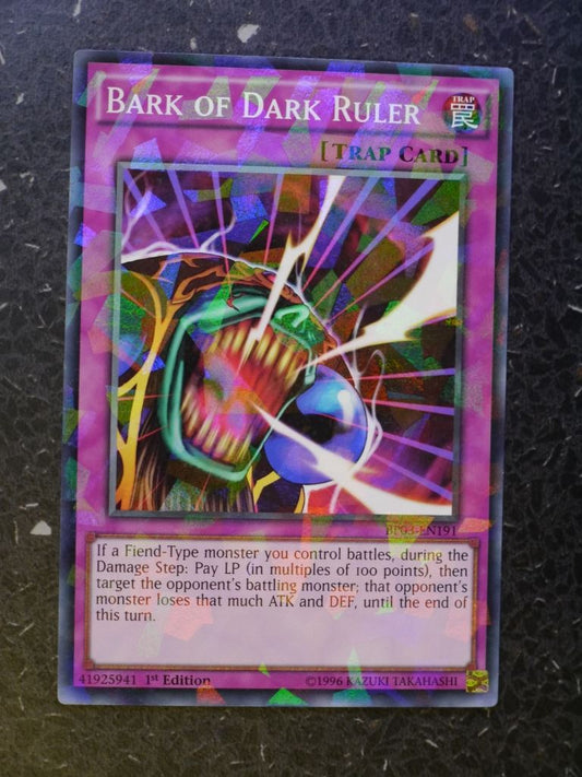 Yugioh Cards: BARK OF DARK RULER BP03 MOSAIC RARE # 4B3