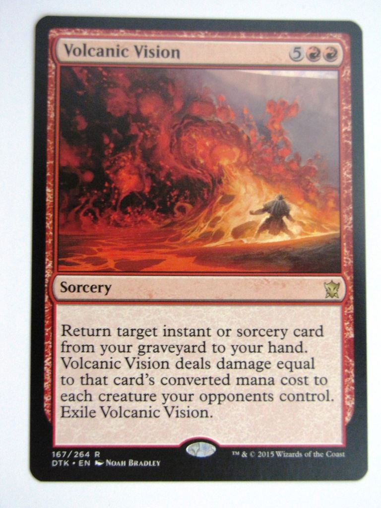 MTG Magic Cards: VOLCANIC VISION # 36H39