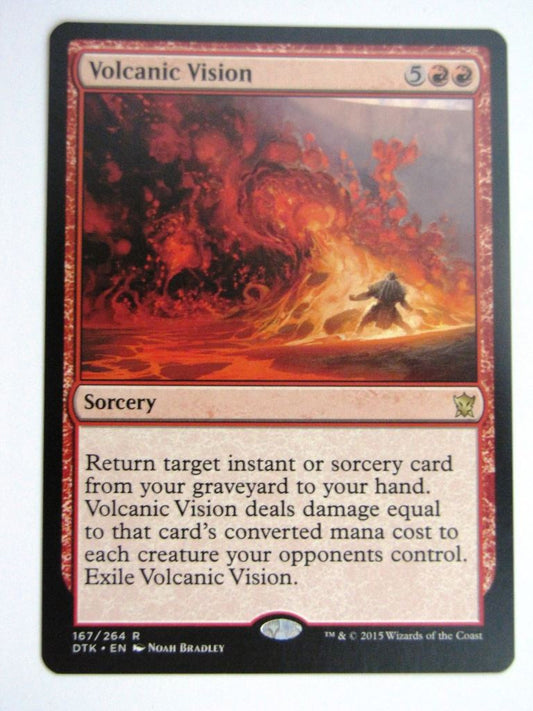 MTG Magic Cards: VOLCANIC VISION # 36H39