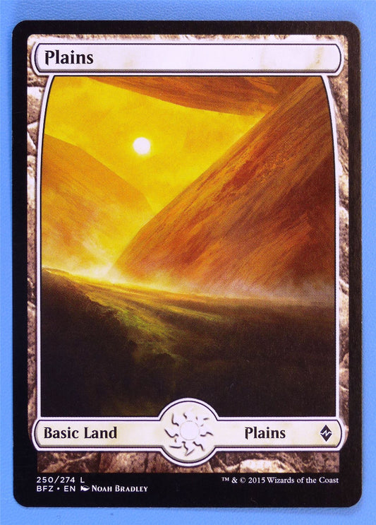 Plains - Full Art - Mtg Card # 2I55