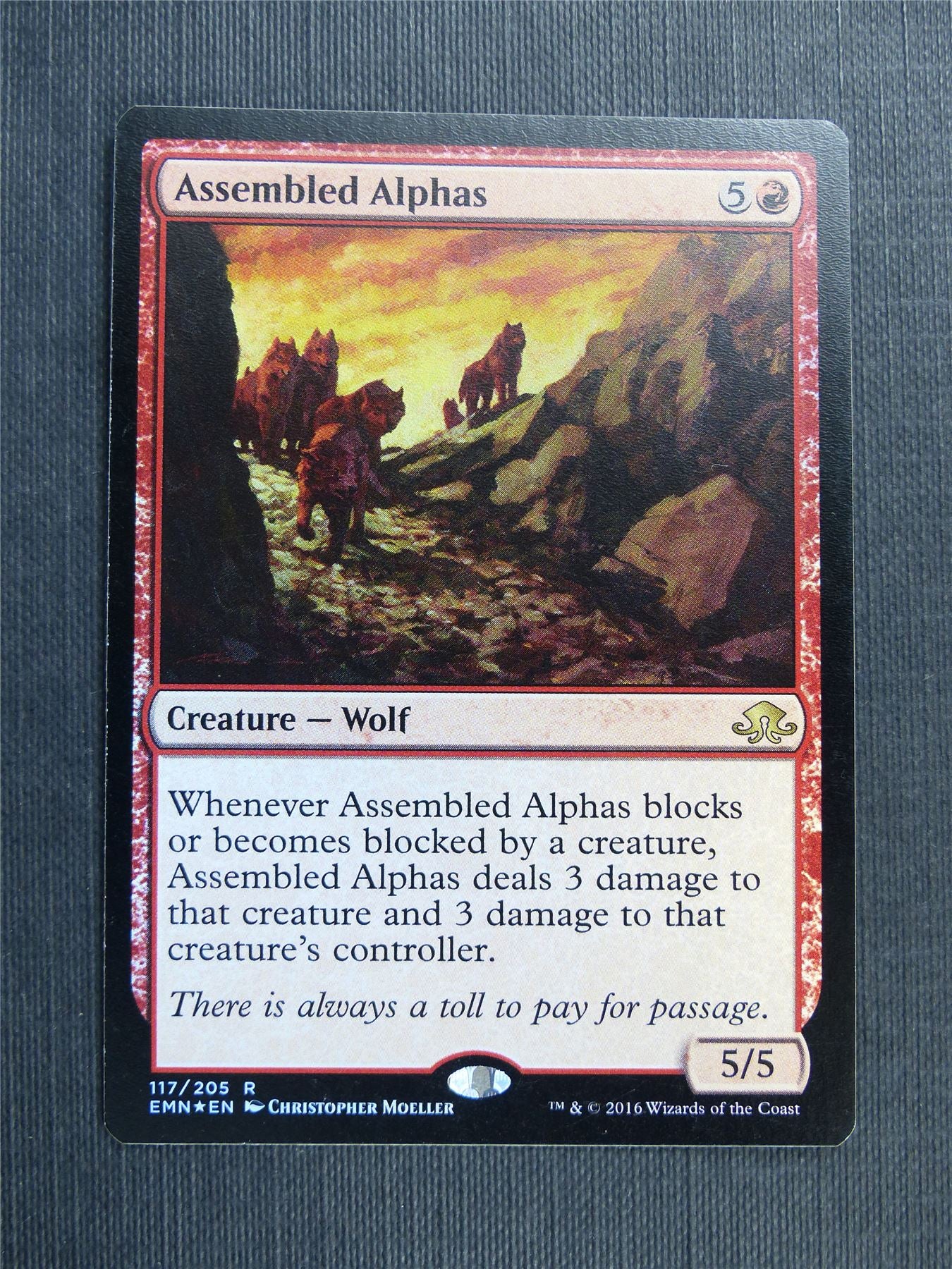 Assembled Alphas Foil - Mtg Magic Cards #49A