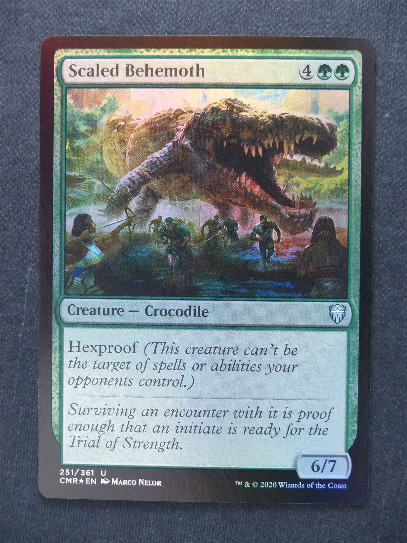 Scaled Behemoth - Foil