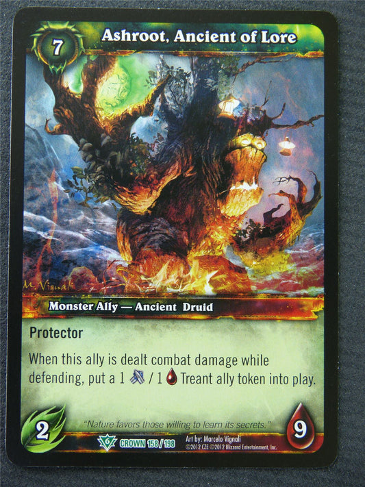 Ashroot Ancient Of Lore - Uncommon - World Of Warcraft #1IL