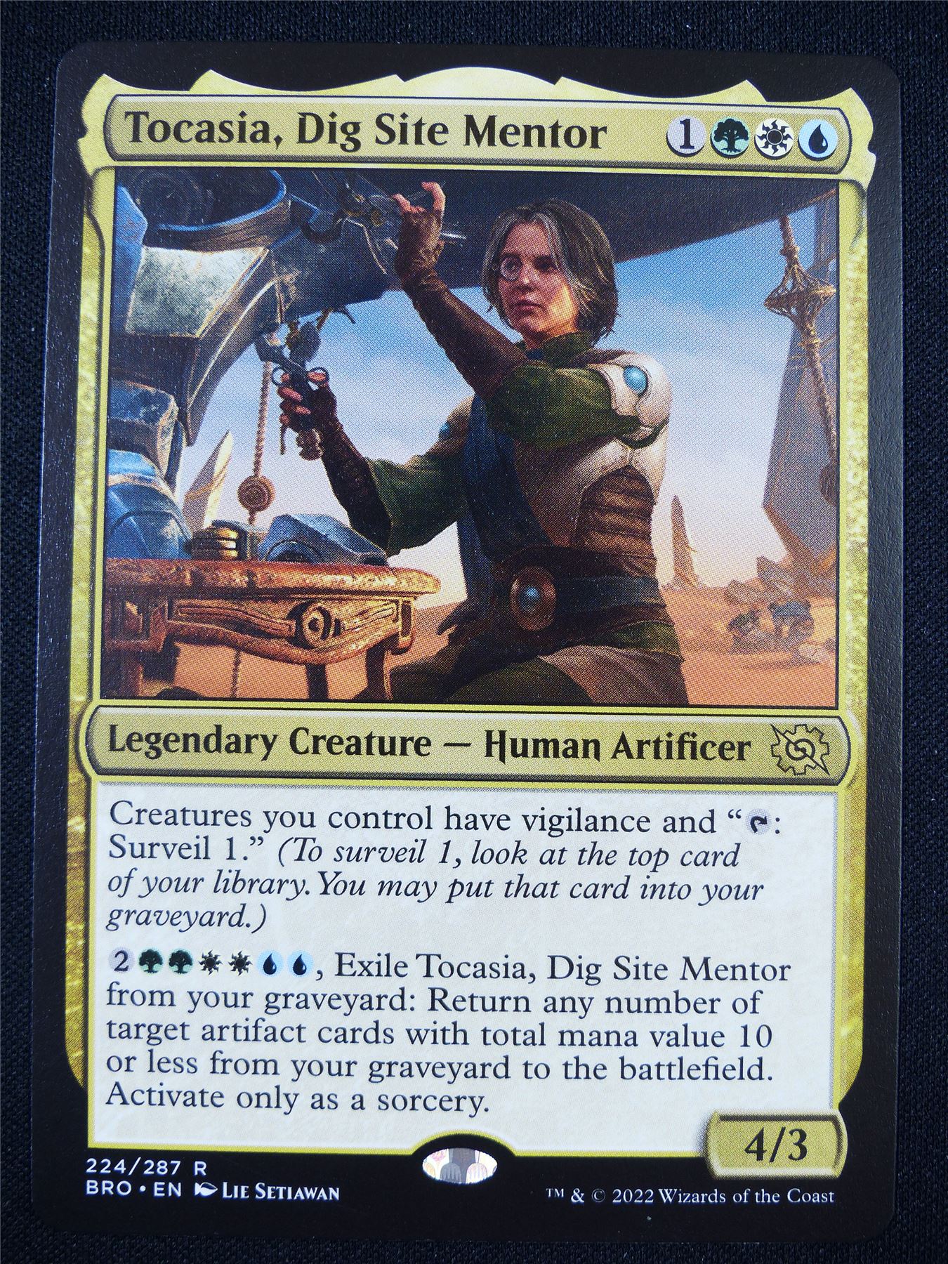 Tocasia Dig Site Mentor - Mtg Card #1YW
