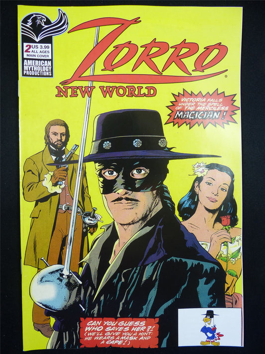 ZORRO: New World #2 - Feb 2023 - Mythology Comic #2IW