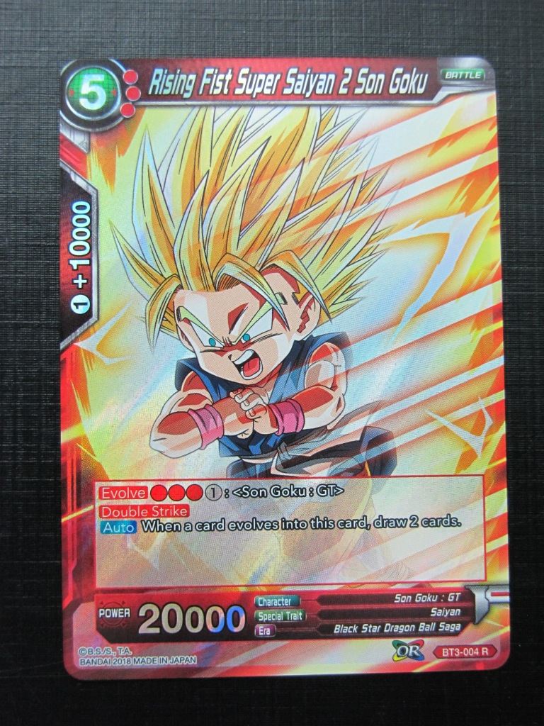 Rising Fist Super Saiyan 2 Son Goku R - Dragon Ball Super Card # H68