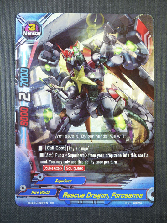 Rescue Dragon Forcearms RR - Buddyfight Card #A5Y