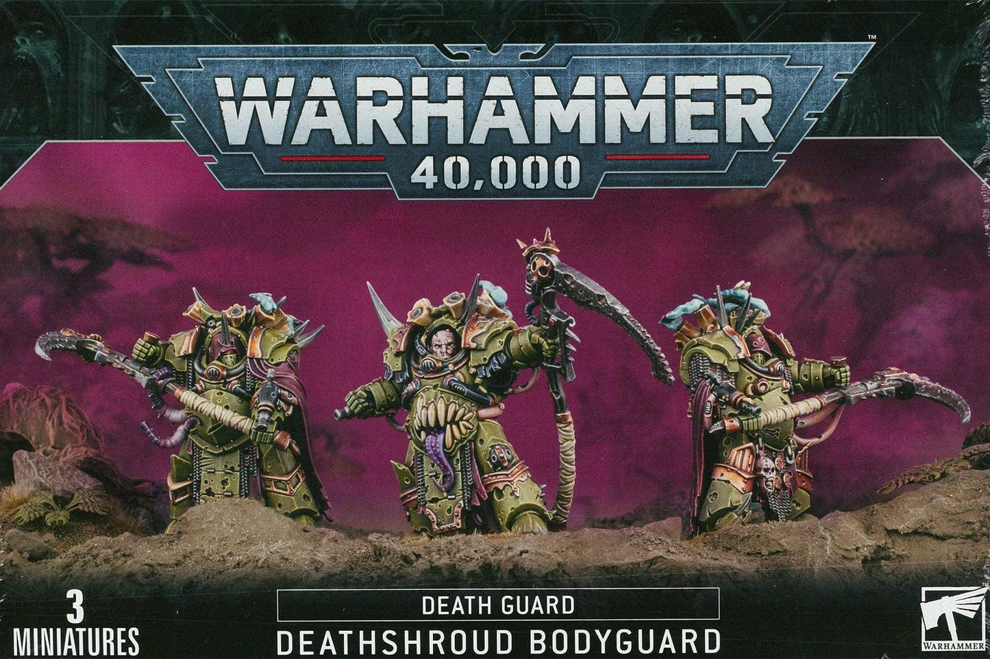 Deathshroud Bodyguard - Death Guard - 40K #20Q