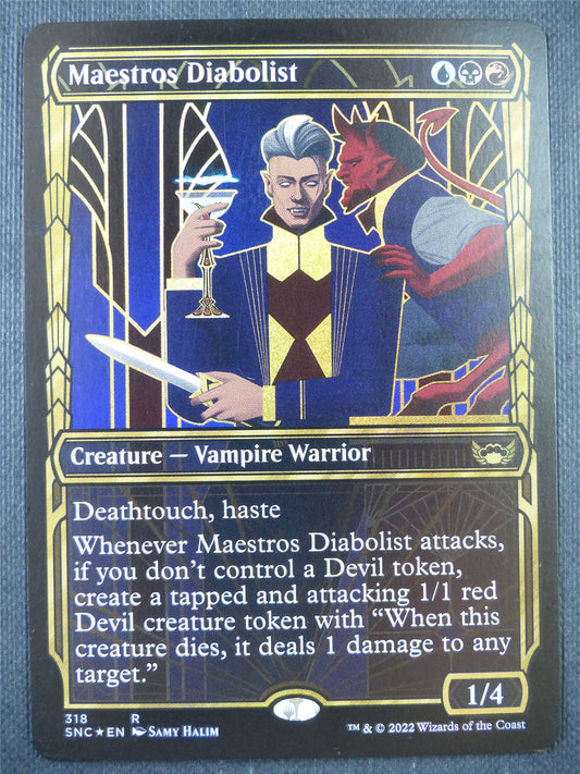 Maestros Diabolist Showcase Foil - Mtg Card #8RN