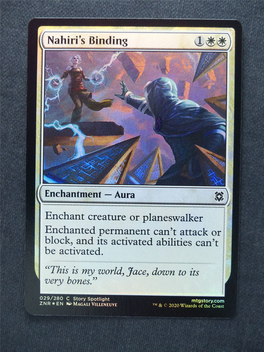 Nahiri's Binding Foil - Mtg Magic Cards #J8