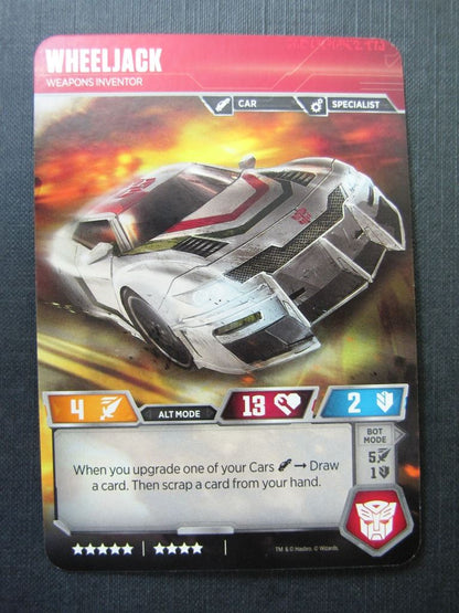 Wheeljack UT T40/T40 - Transformers Cards # 7C12