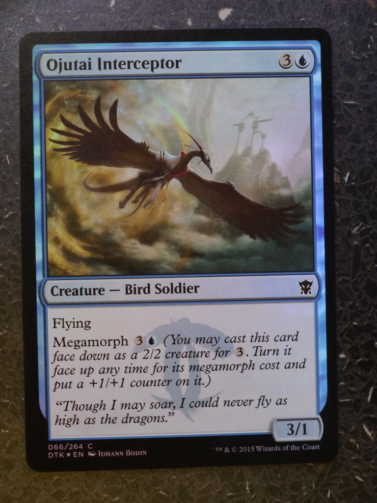 MTG Cards: OJUTAI INTERCEPTOR FOIL # 5E60