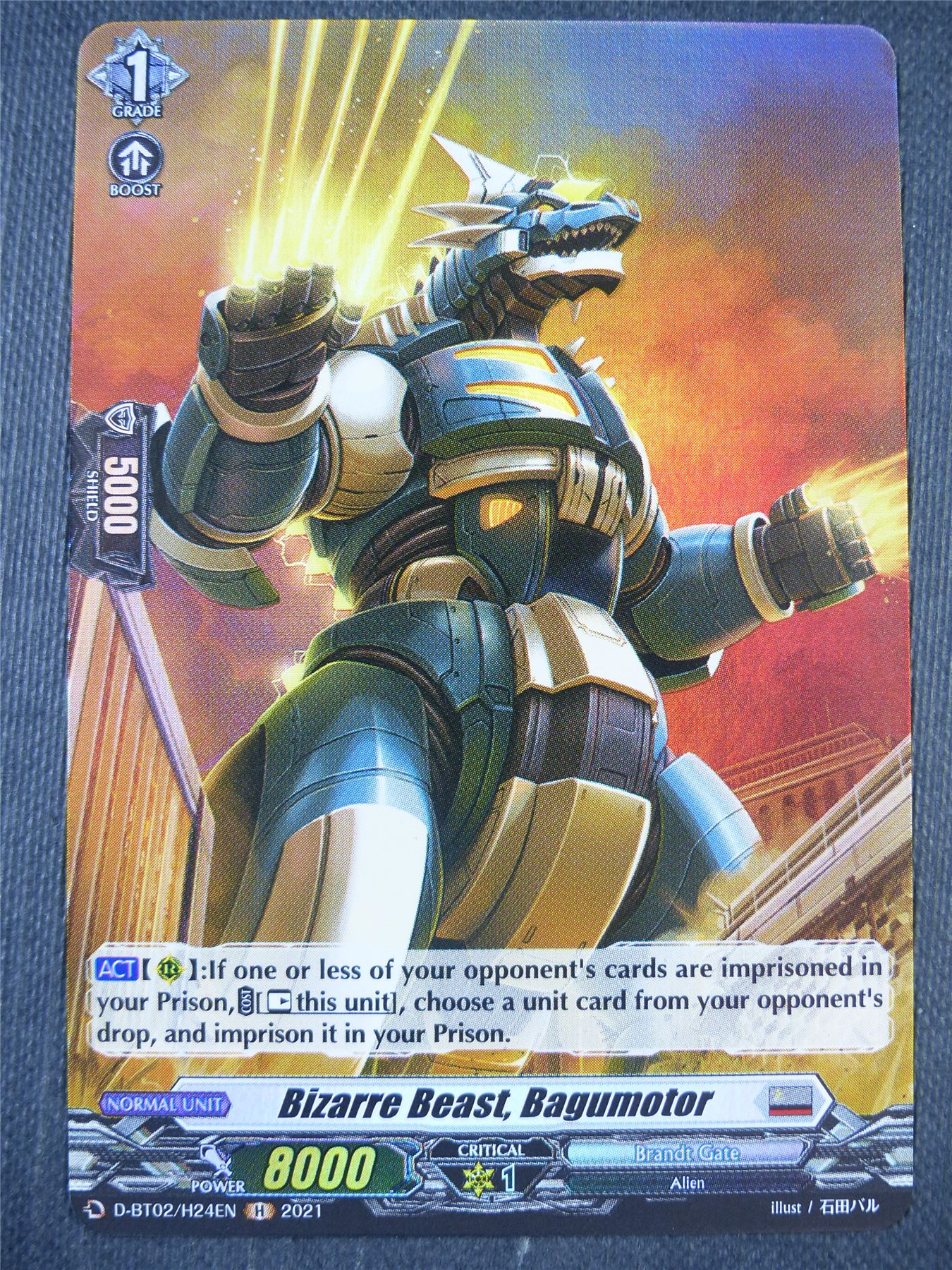 Bizarre Beast Bagumotor D-BT02 H - Vanguard Card #8GA