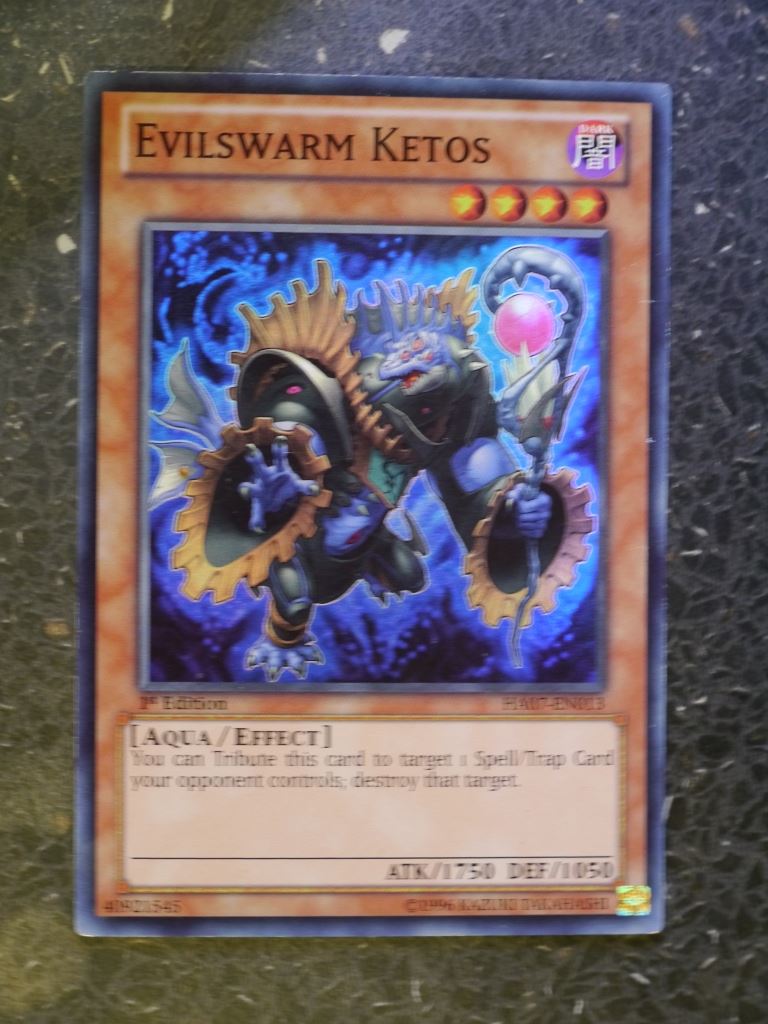 Yugioh Cards: EVILSWARM KETOS HA07 SUPER RARE # 3B51