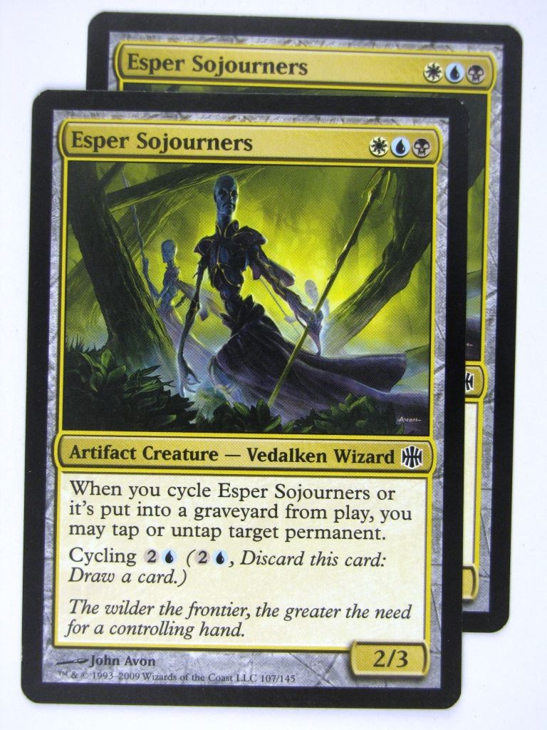 MTG Magic Cards: ESPER SOJOURNERS x2 # 20C99